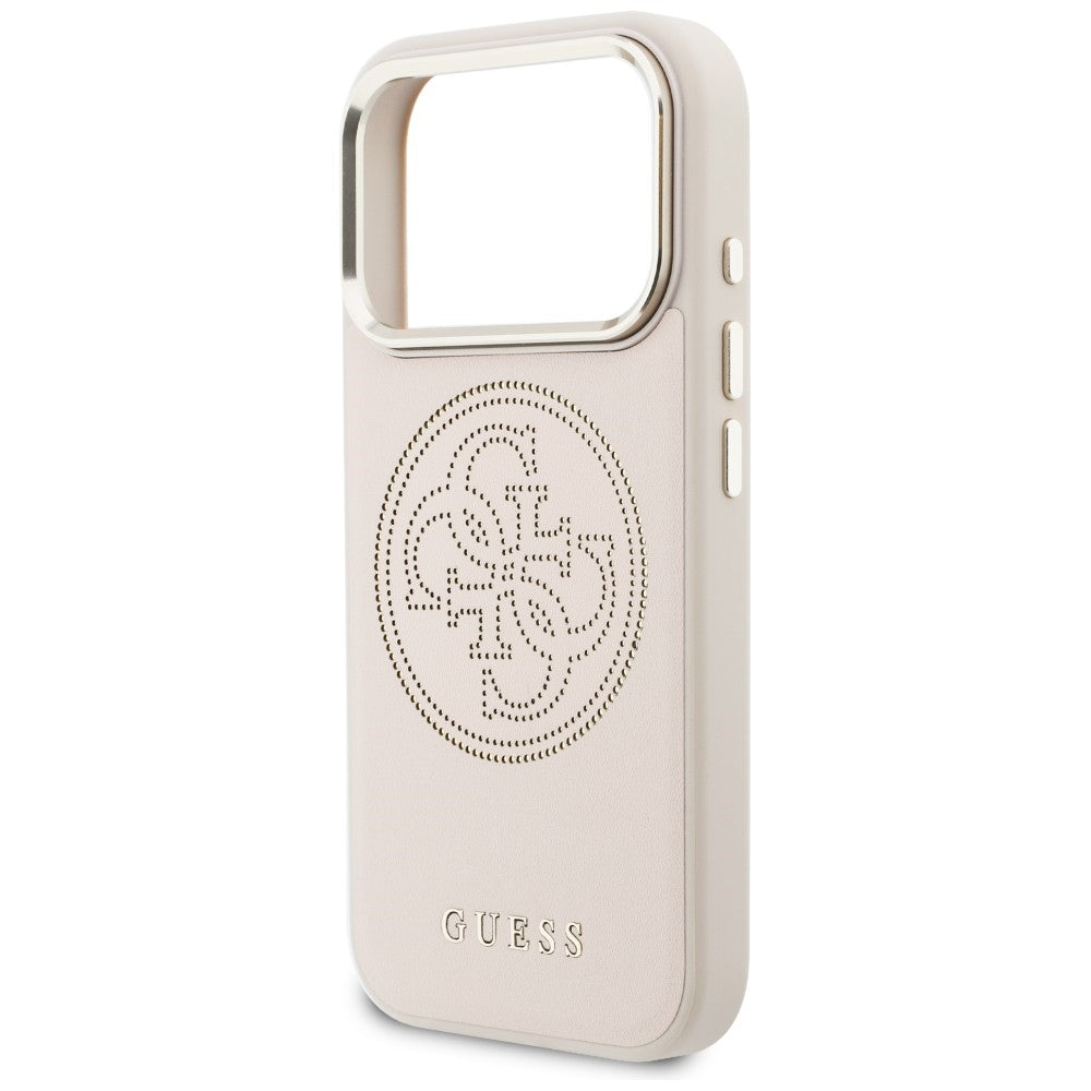 Guess Perforeret 4G MagSafe Case til iPhone 17 Pro - Pink