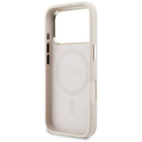 Guess Perforeret 4G MagSafe Case til iPhone 17 Pro - Pink