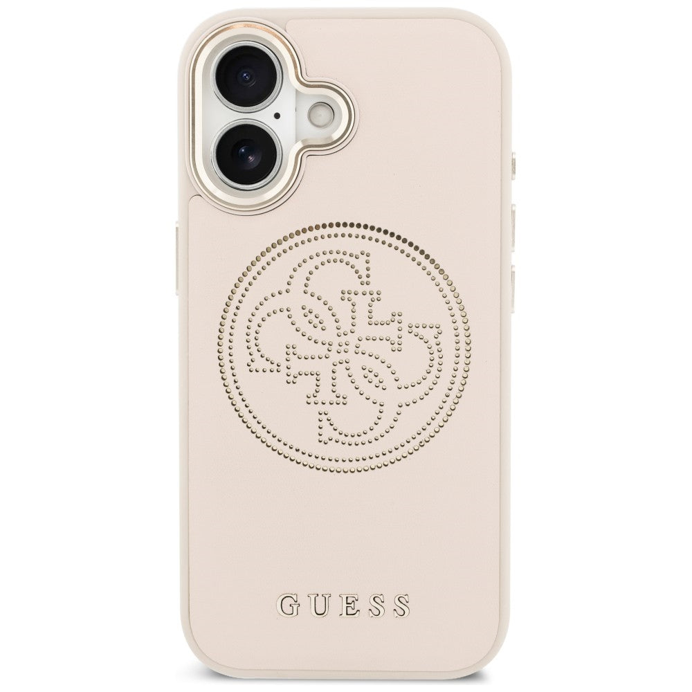 Guess Perforeret 4G MagSafe Case til iPhone 17 - Pink