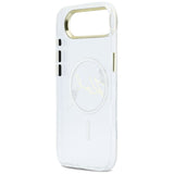 Karl Lagerfeld IML Choupettes Karl Script Logo MagSafe iPhone Air Case - klar