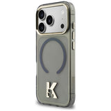 Karl Lagerfeld IML K Head Logo MagSafe Case til iPhone 17 Pro - sort