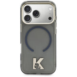Karl Lagerfeld IML K Head Logo MagSafe Case til iPhone 17 Pro - sort