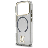 Karl Lagerfeld IML K Head Logo MagSafe Case til iPhone 17 Pro - sort