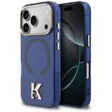 Karl Lagerfeld IML K Head Logo MagSafe Case til iPhone 17 Pro - Blå
