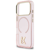 Karl Lagerfeld IML K Head Logo MagSafe Case til iPhone 17 Pro - Pink
