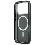 Karl Lagerfeld IML Karl & Choupette Peekaboo Logo MagSafe Case til iPhone 17 Pro - sort