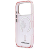 Karl Lagerfeld IML Peekaboo MagSafe Case til iPhone 17 Pro Max - Pink