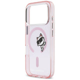 Karl Lagerfeld IML Peekaboo MagSafe Case til iPhone 17 Pro - Pink