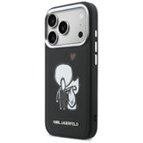 Karl Lagerfeld Karl & Choupette Bag Logo MagSafe Case til iPhone 17 Pro - sort