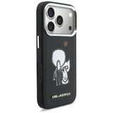 Karl Lagerfeld Karl & Choupette Bag Logo MagSafe Case til iPhone 17 Pro - sort