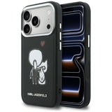 Karl Lagerfeld Karl & Choupette Bag Logo MagSafe Case til iPhone 17 Pro Max - sort