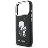 Karl Lagerfeld Karl & Choupette Bag Logo MagSafe Case til iPhone 17 Pro Max - sort