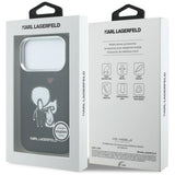 Karl Lagerfeld Karl & Choupette Bag Logo MagSafe Case til iPhone 17 Pro Max - sort