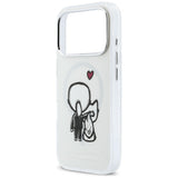 Karl Lagerfeld Karl & Choupette MagSafe bagtilhæng til iPhone 17 Pro Max - klar