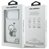 Karl Lagerfeld Karl & Choupette MagSafe bagtilhæng til iPhone 17 Pro Max - klar