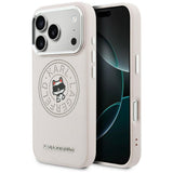 Karl Lagerfeld Point & Choupette Sketch MagSafe Case til iPhone 17 Pro Max - Pink