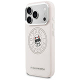 Karl Lagerfeld Point & Choupette Sketch MagSafe Case til iPhone 17 Pro Max - Pink