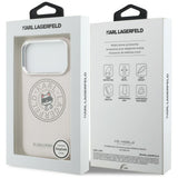 Karl Lagerfeld Point & Choupette Sketch MagSafe Case til iPhone 17 Pro Max - Pink