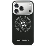 Karl Lagerfeld Point & Karl Sketch MagSafe Case til iPhone 17 Pro - sort
