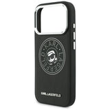 Karl Lagerfeld Point & Karl Sketch MagSafe Case til iPhone 17 Pro Max - sort