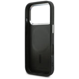 Karl Lagerfeld Point & Karl Sketch MagSafe Case til iPhone 17 Pro Max - sort
