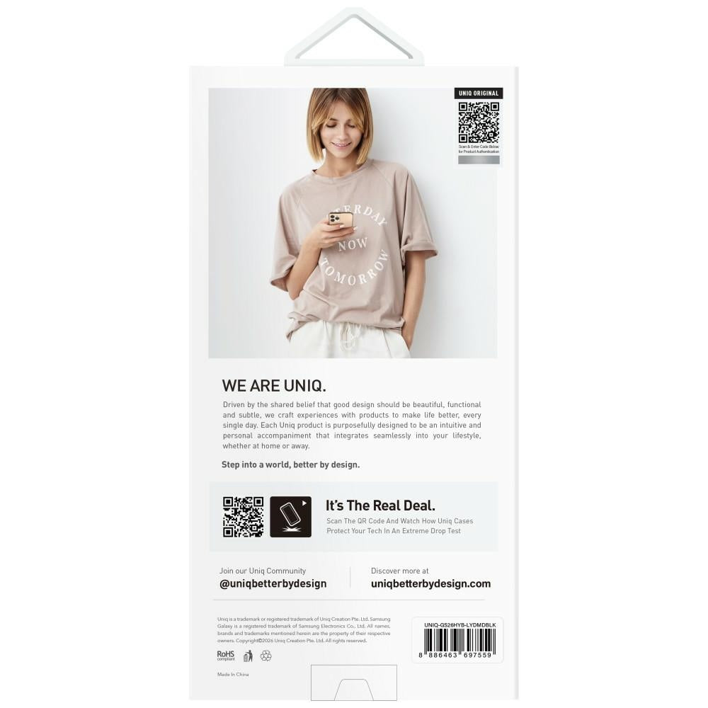 Uniq Lyden Case til Samsung Galaxy S26 Ultra Magclick opladning - sort
