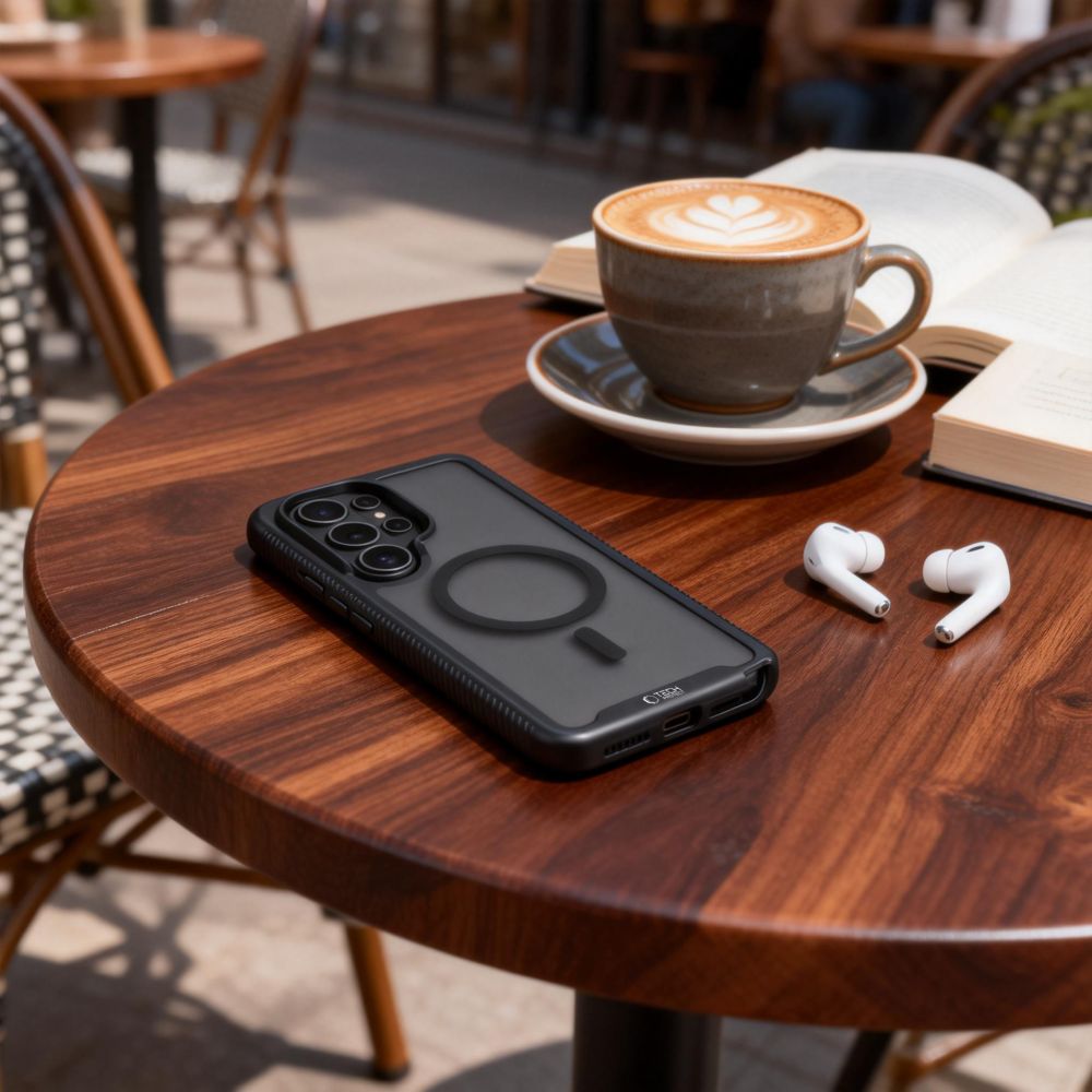 Tech-Protect Defense MagSafe Case til Samsung Galaxy S26 Ultra - sort