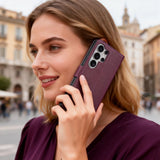 Tech-Protect Wallet Case til Samsung Galaxy S26 Ultra - Burgundy