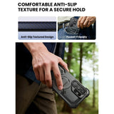 Supcase iBlason ArmorBox Clip Mag MagSafe Case til Samsung Galaxy S26 Ultra - sort