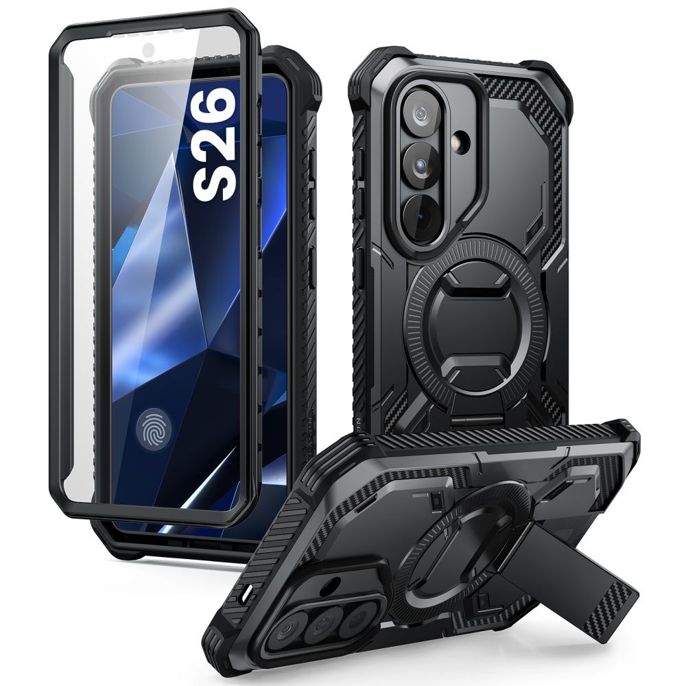 Supcase ArmorBox Mag MagSafe Case til Samsung Galaxy S26 - sort