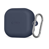 Tech-Protect Silicone Hook Case til Samsung Galaxy Buds 4 / 4 Pro - Navy Blue