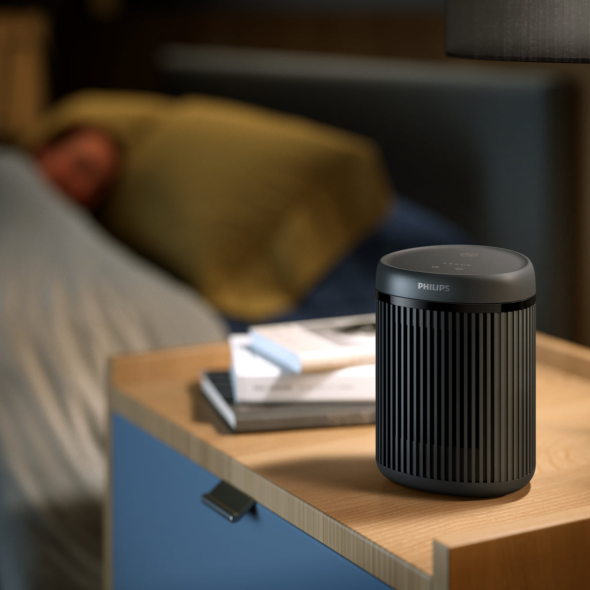 Philips 2000 series CX2120 Varmeventilator Sort