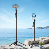 Selfie stick Orico SPM175 tripod 1/4" for phone camera with 360 degree rotation Bluetooth 5.2 - black