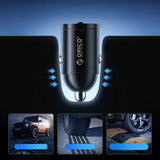 Orico MiniRing 30W 2x USB-C Car Charger - Black