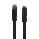 Orico PUG-C6B CAT6 1000Mbps RJ45 Ethernet Network Cable, Flat LAN, 10m, Black