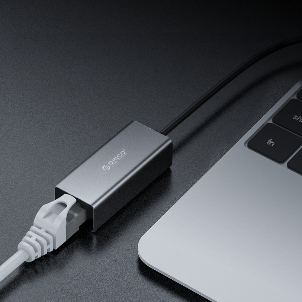 Orico XC-R45-V1 USB-C to RJ45 Gigabit Ethernet 1 Gbps Network Adapter - Black