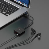 Orico SKT3 USB-A External Sound Card - Black