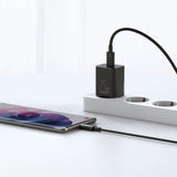Baseus Super Si Quick Charger 1C 25W med USB-C kabel til USB-C 1m (sort)