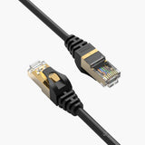 Orico PUG-C7 CAT7 10Gbps RJ45 Ethernet Network Cable Internet LAN Round 2m - Black