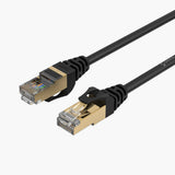 Orico PUG-C7 CAT7 10Gbps RJ45 Ethernet Network Cable Internet LAN Round 20m - Black
