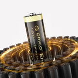 Orico Ener-G EG5C lithiumbatteri 1,5 V 2100mWh AA USB-C genopladeligt batteri 4 stykker.