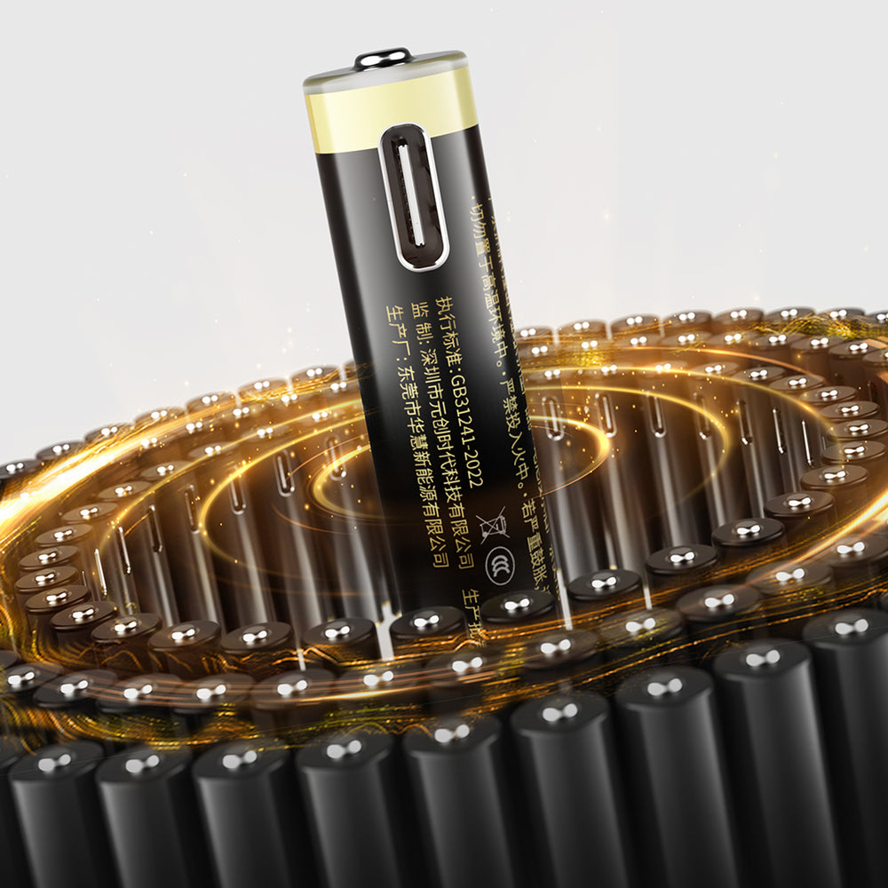 Orico Ener-G EG7C lithium battery 1.5V 500mWh AAA USB-C rechargeable battery with charging cable 4 pcs.