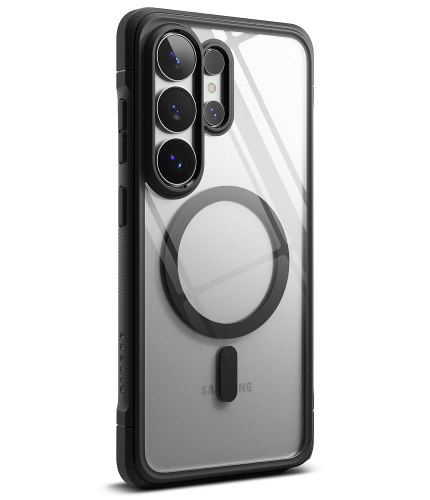 Ringke Fusion Bold Magnetic MagSafe Case til Samsung Galaxy S26 Ultra - Clear Black