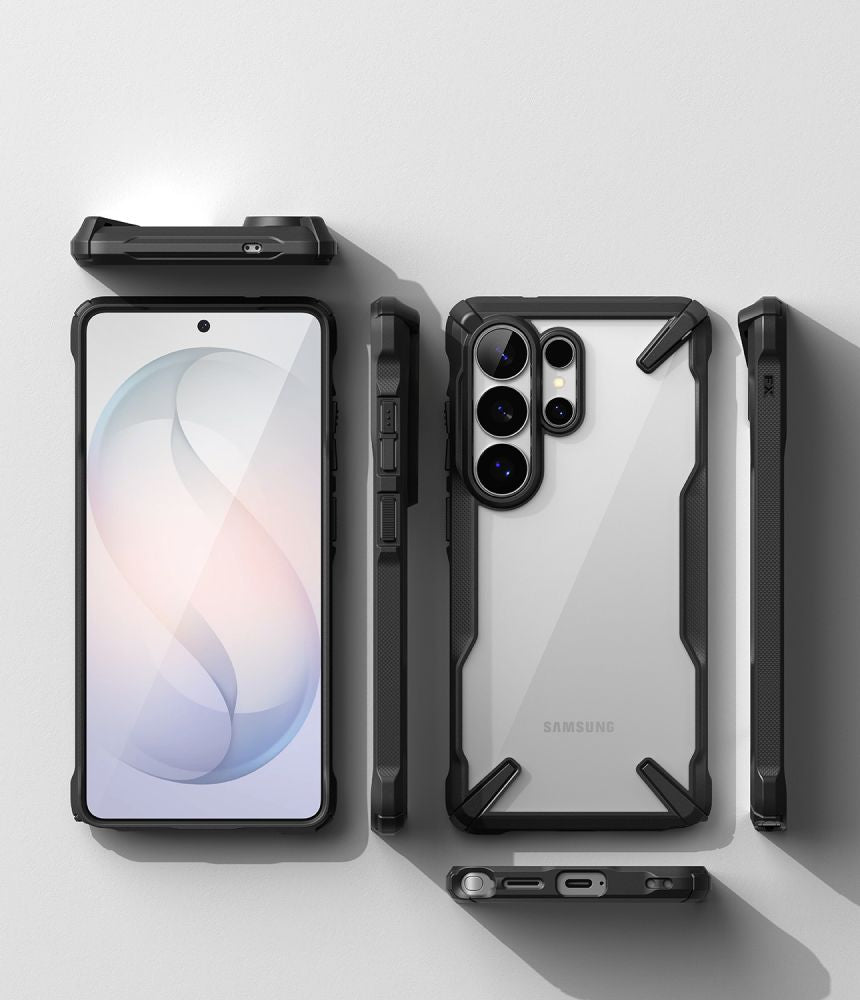 Ringke Fusion X Case til Samsung Galaxy S26 Ultra - klar sort