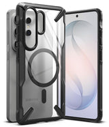 Ringke Fusion X Magnetisk MagSafe Case til Samsung Galaxy S26 Ultra - Klar sort