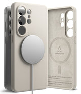 Ringke Silicone MagSafe Case til Samsung Galaxy S26 Ultra - Beige