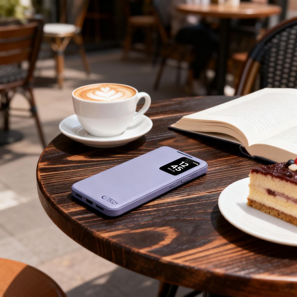 Tech-Protect Smart Wallet Case til Samsung Galaxy S26 - lilla