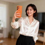 Tech-Protect Magmat MagSafe Case til Samsung Galaxy S26 - Orange Matte