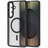 Tech-Protect BasicMag MagSafe Case til Samsung Galaxy S26 - gennemsigtig sort