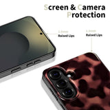 Tech-Protect Lamano MagSafe Case til Samsung Galaxy S26 - Brunt og sort